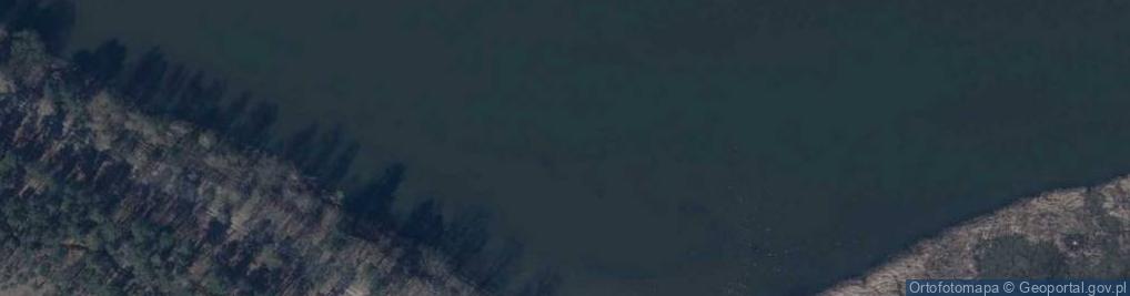 Zdjęcie satelitarne jez. Krzywanieckie