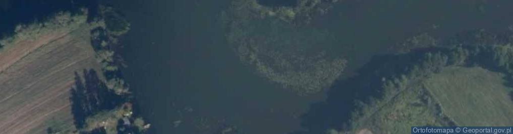 Zdjęcie satelitarne jez. Małołąckie