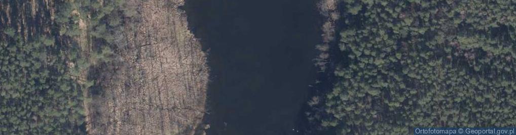 Zdjęcie satelitarne jez. Mały Kuźnik