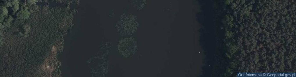 Zdjęcie satelitarne jez. Młyńskie
