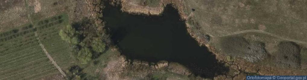 Zdjęcie satelitarne jez. Nadbrzeż