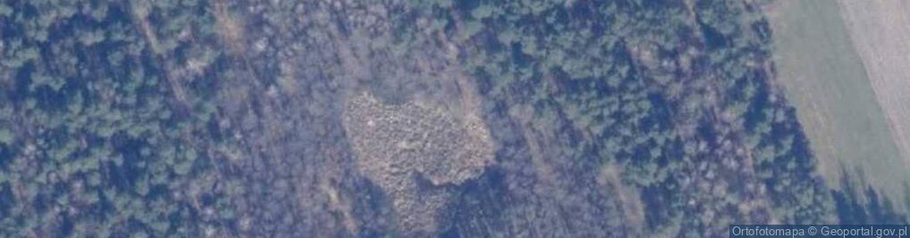 Zdjęcie satelitarne jez. Piekło