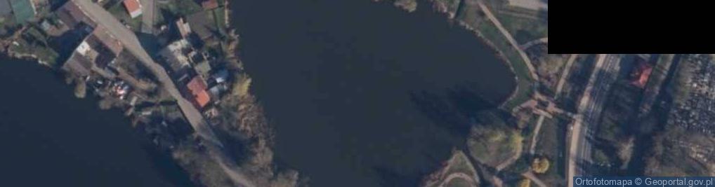 Zdjęcie satelitarne jez. Stawno