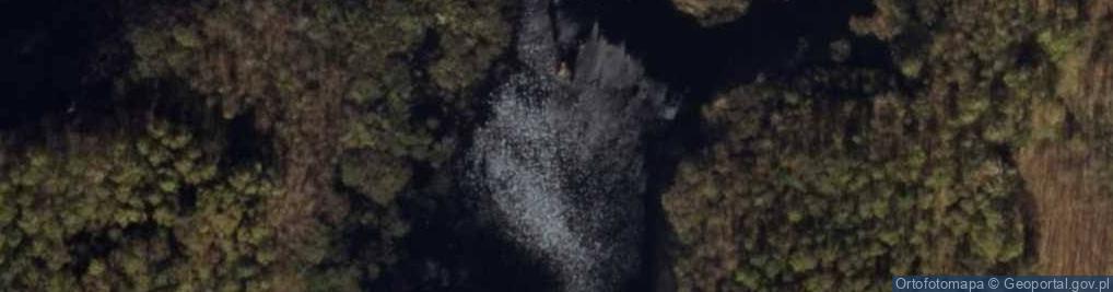Zdjęcie satelitarne jez. Wielkie Bagno