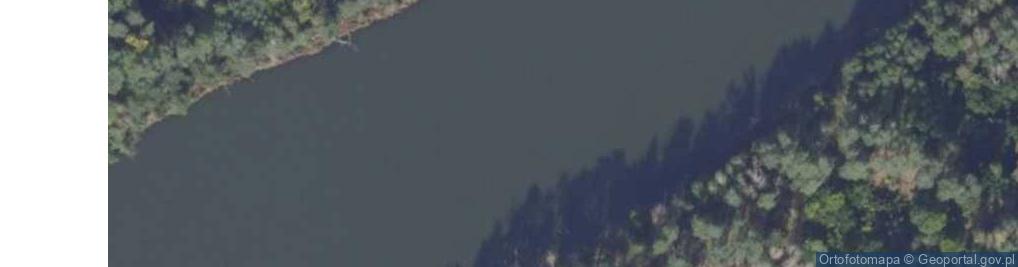 Zdjęcie satelitarne jez. Wygoda