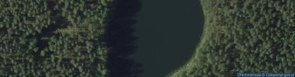 Zdjęcie satelitarne jez. Żabieniec