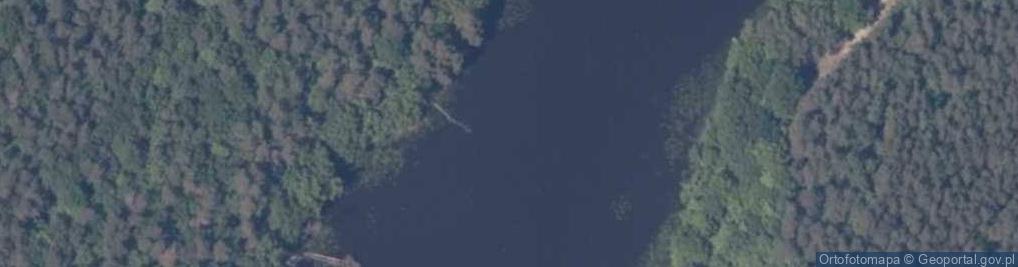 Zdjęcie satelitarne jez. Zatorek