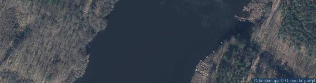 Zdjęcie satelitarne jez. Żelazna Blacha