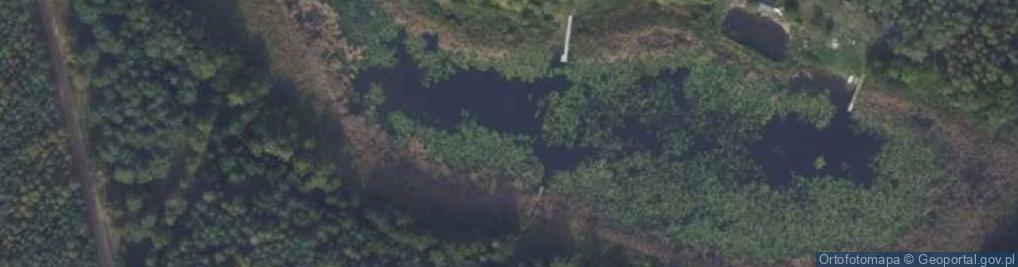 Zdjęcie satelitarne Jezioro Drugie