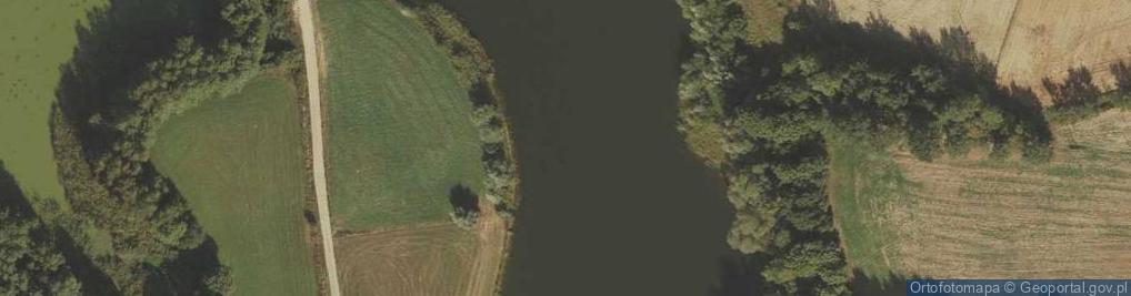 Zdjęcie satelitarne Jezioro Gołe