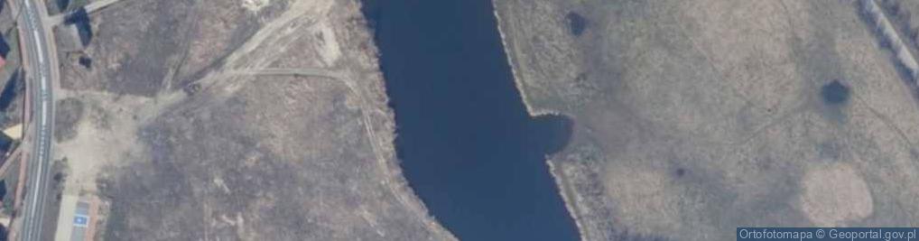 Zdjęcie satelitarne Jezioro Magnuszewskie