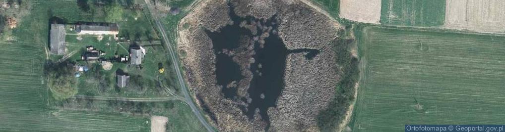 Zdjęcie satelitarne Jezioro Święte