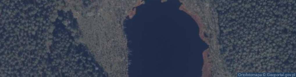 Zdjęcie satelitarne Ślepe Jezioro