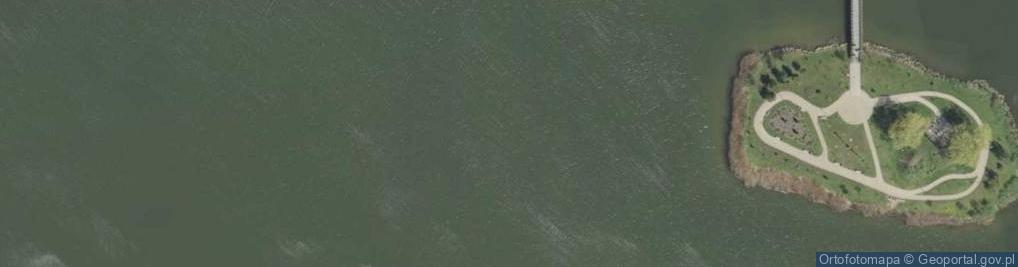 Zdjęcie satelitarne staw Arkadia