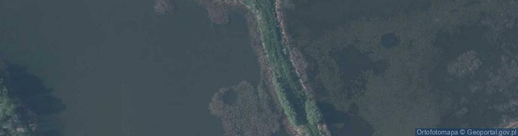 Zdjęcie satelitarne staw Bukowina