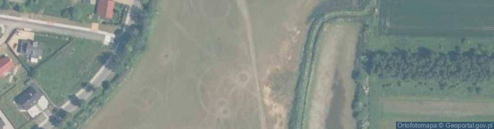 Zdjęcie satelitarne staw Burkat