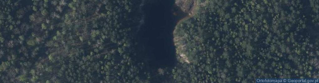 Zdjęcie satelitarne staw Głęboki