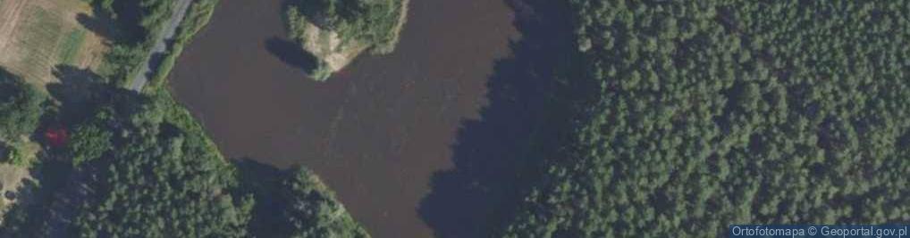 Zdjęcie satelitarne staw Jastrowiec