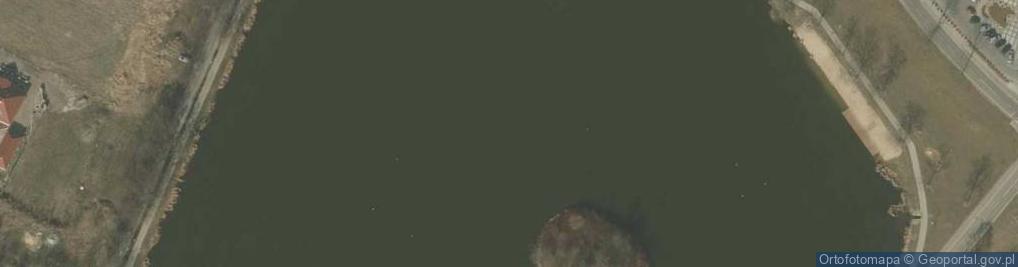 Zdjęcie satelitarne staw Kajaki