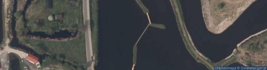 Zdjęcie satelitarne staw Kardynał