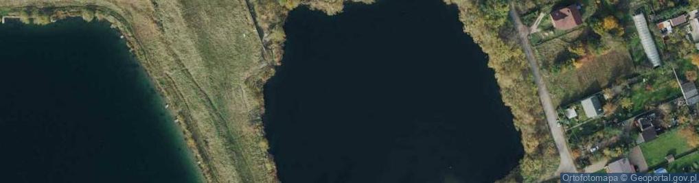 Zdjęcie satelitarne staw Kawodrzanka