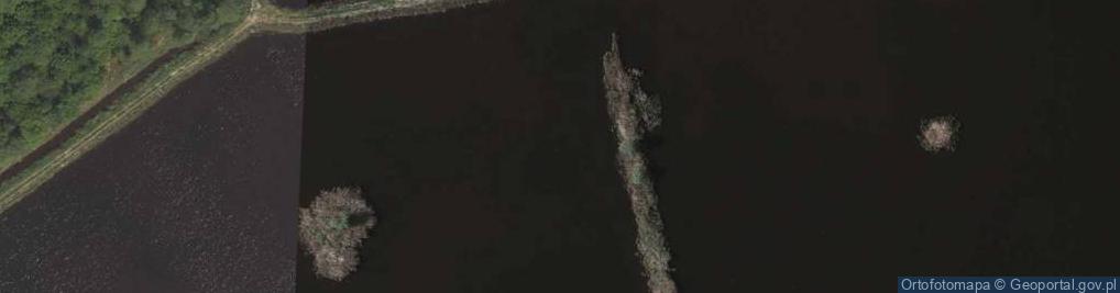 Zdjęcie satelitarne staw Koszarka Dolna