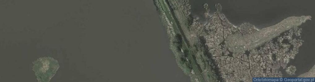 Zdjęcie satelitarne staw Miechy