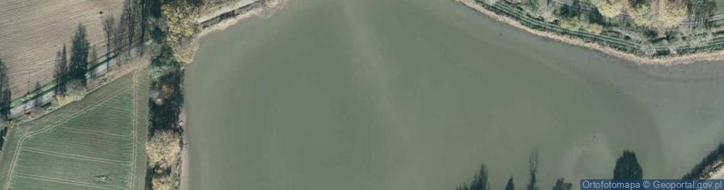 Zdjęcie satelitarne staw Muroń
