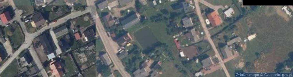 Zdjęcie satelitarne staw p.poż
