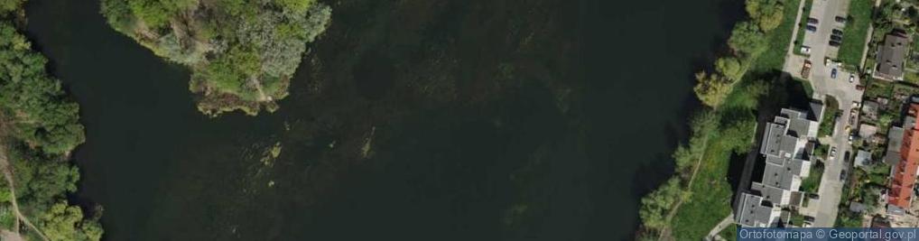 Zdjęcie satelitarne staw Pilczycki