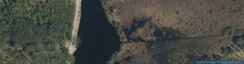 Zdjęcie satelitarne staw Pobożyszok
