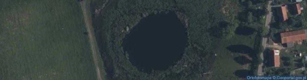 Zdjęcie satelitarne staw Stawek