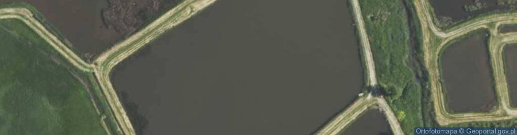 Zdjęcie satelitarne staw Wapiennik