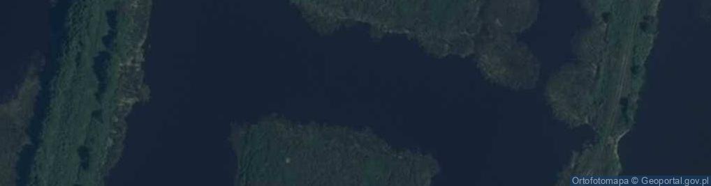 Zdjęcie satelitarne staw Wielki Górny