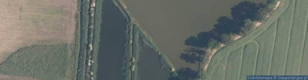 Zdjęcie satelitarne staw Zero Dolne