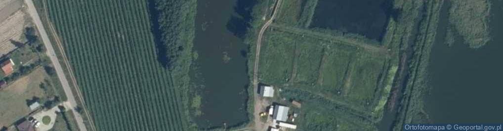Zdjęcie satelitarne staw Zimochów