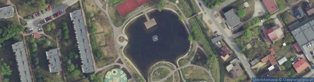 Zdjęcie satelitarne Stawy Goliana