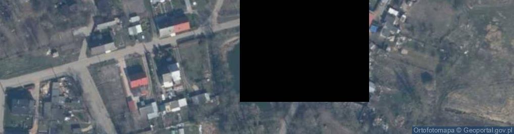 Zdjęcie satelitarne staw