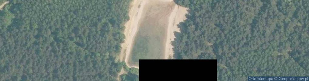 Zdjęcie satelitarne Staw
