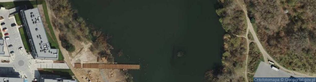 Zdjęcie satelitarne Wróbla Staw