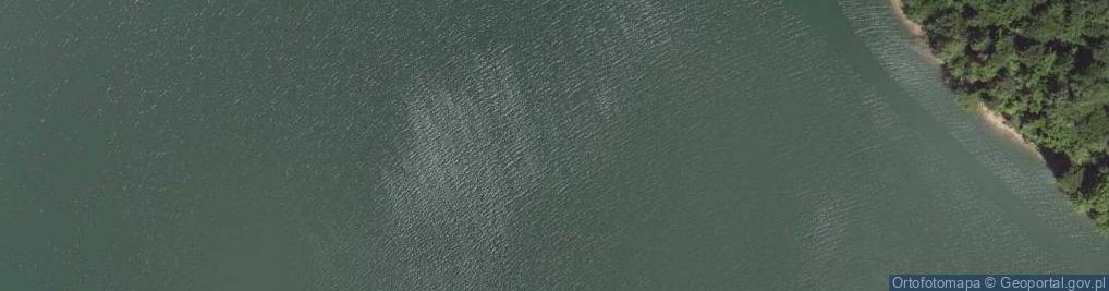 Zdjęcie satelitarne zal. Poddąbrowa (Jezioro Solińskie)