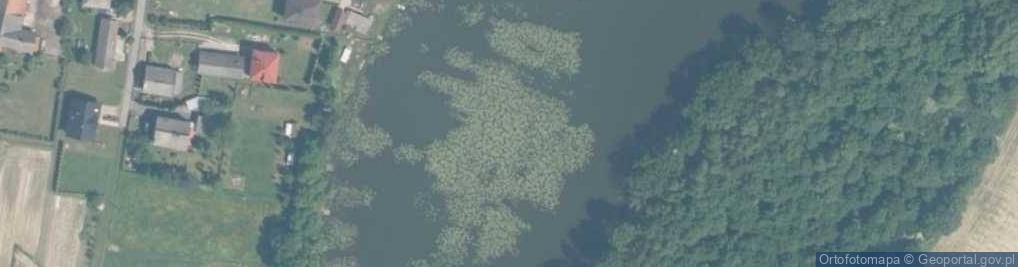 Zdjęcie satelitarne zalew Wiślisko