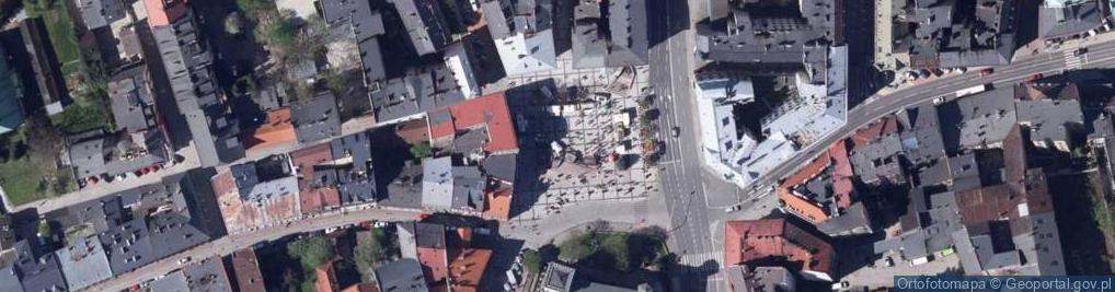 Zdjęcie satelitarne 02 Boleslaw Chrobry Square in Bielsko