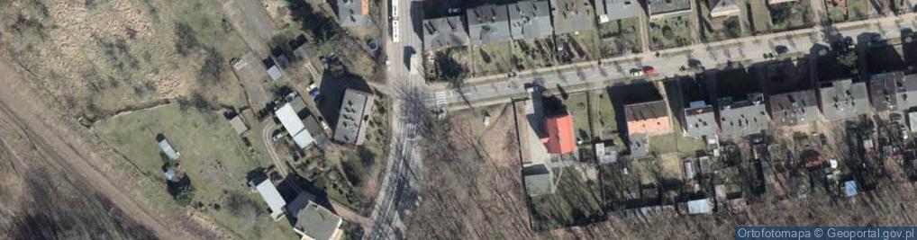 Zdjęcie satelitarne 0904 Mścięcino Police ZPL 1