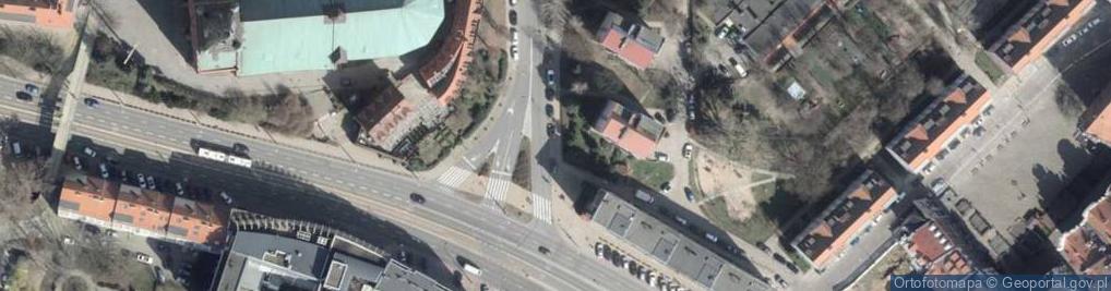 Zdjęcie satelitarne 1010 Bazylika archikatedralna św Jakuba Szczecin sygnaturka 0