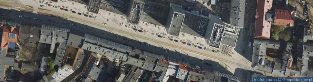 Zdjęcie satelitarne Andersia Tower Poznan
