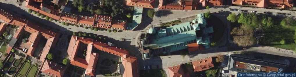 Zdjęcie satelitarne Archikatedra Wroclawska - grobowiec Friedricha von Hessen