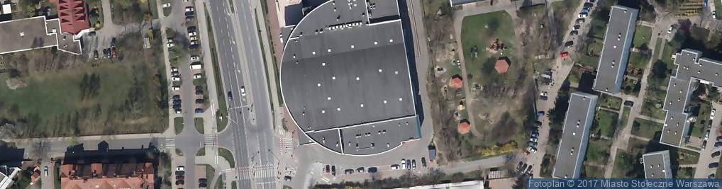 Zdjęcie satelitarne Arena Ursynów w Warszawie