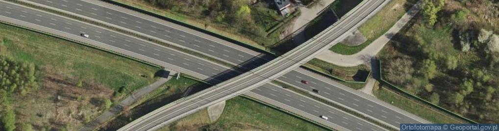 Zdjęcie satelitarne Autostrada A4 w Zabrzu-Makoszowach (Nemo5576)