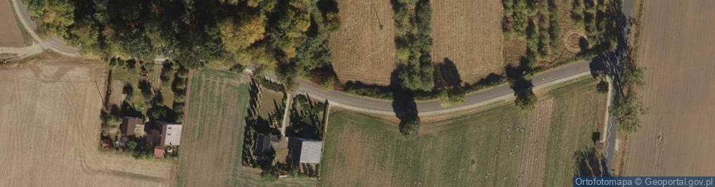 Zdjęcie satelitarne Bąkowo pałac